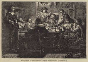 Ben Jonson på Devil Tavern, Introduksjon av Randolph